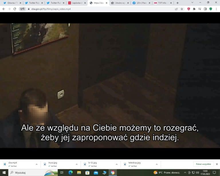 Łapówka dla prezydenta Ostrowca Świętokrzyskiego. CBA opublikowała nagranie