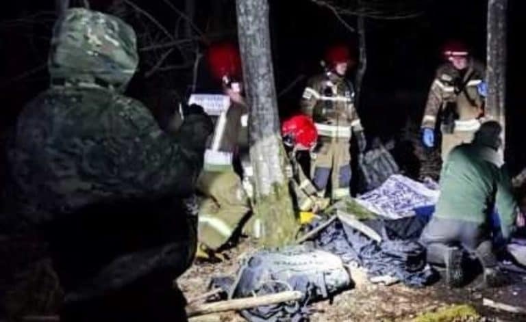 Syryjczyk utknął na bagnach na terenie rezerwatu. Z pomocą ruszyła… Straż Graniczna