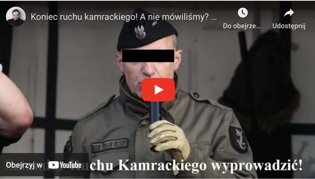 Koniec ruchu kamrackiego! A nie mówiliśmy? P. Holocher i R. Patlewicz NA ŻYWO