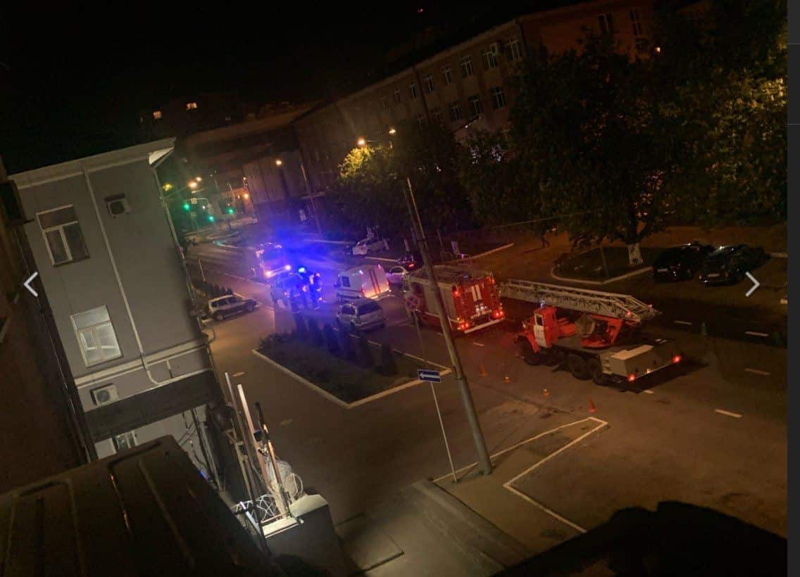 Czarny dym nad Biełgorodem. Zaatakowano budynki FSB i MSW