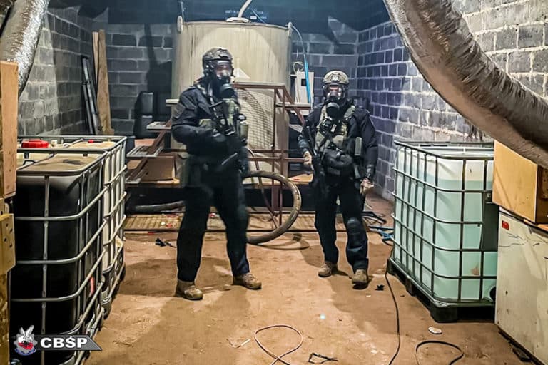 Funkcjonariusze CBŚP przejęli narkotyki warte prawie 200 milionów zł