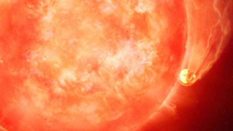 Zaobserwowano gwiazdę pożerającą planetę. Podobny los czeka Ziemię?