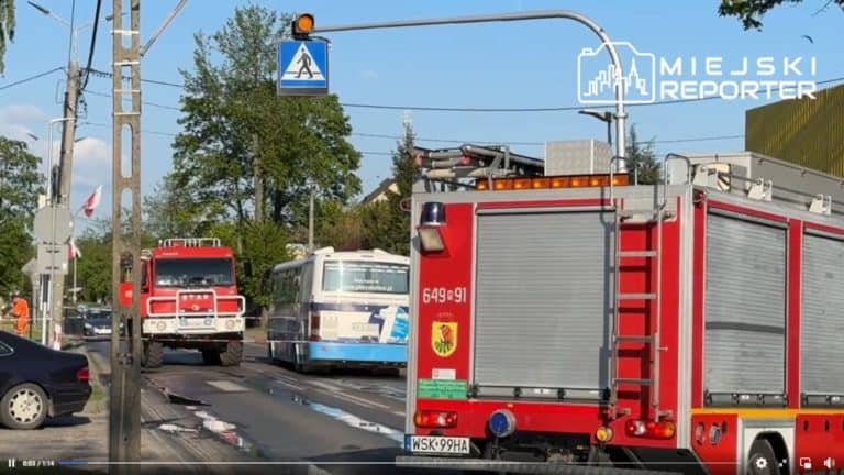 Tragedia w Sokołowie Podlaskim. Autobus wjechał w dzieci