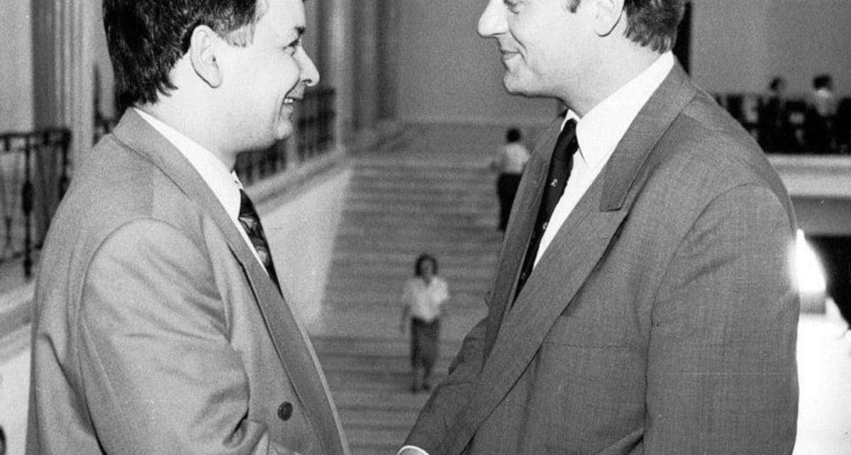 Tusk i Kaczyński
