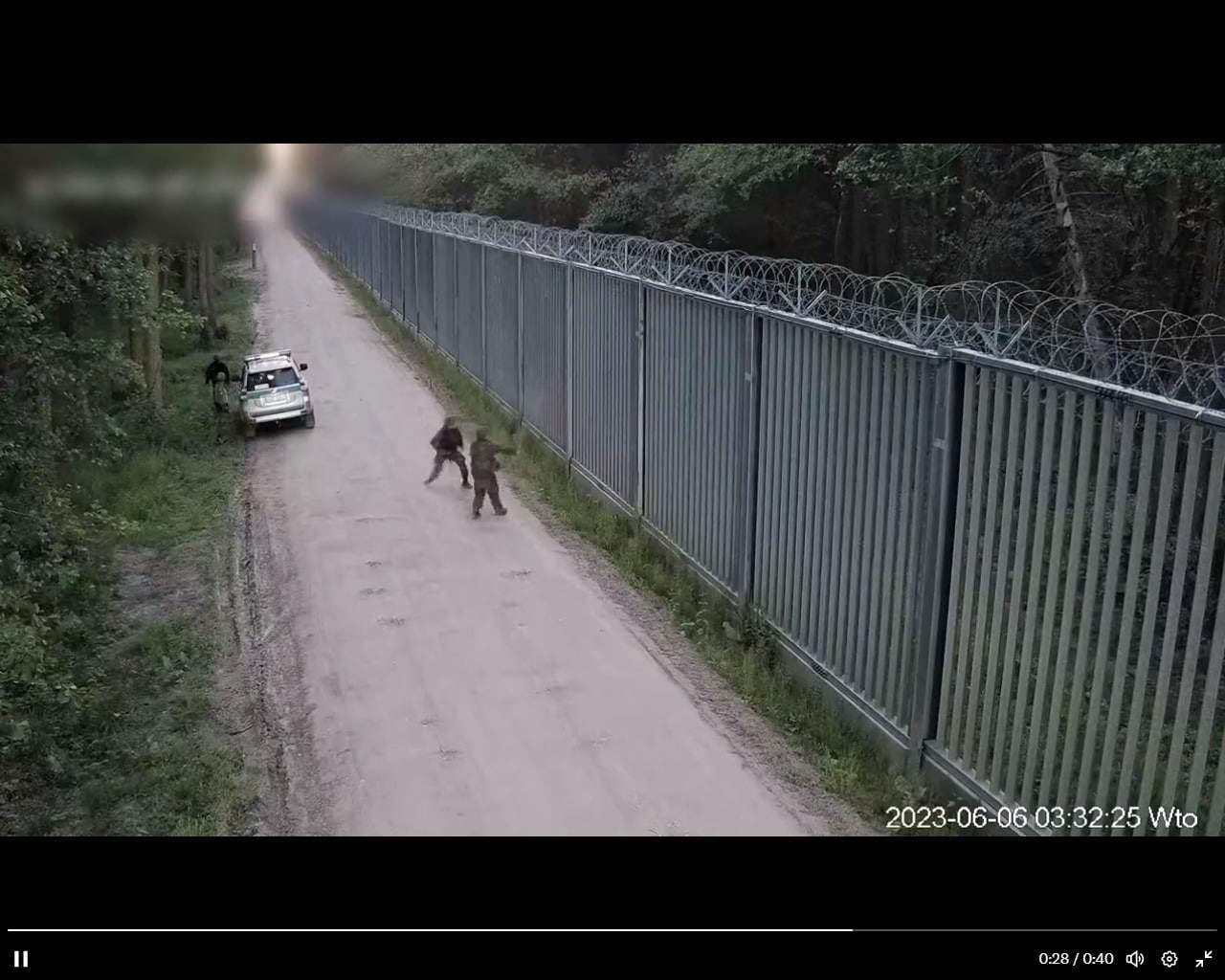 Kolejne ataki na patrole Straży Granicznej /film/
