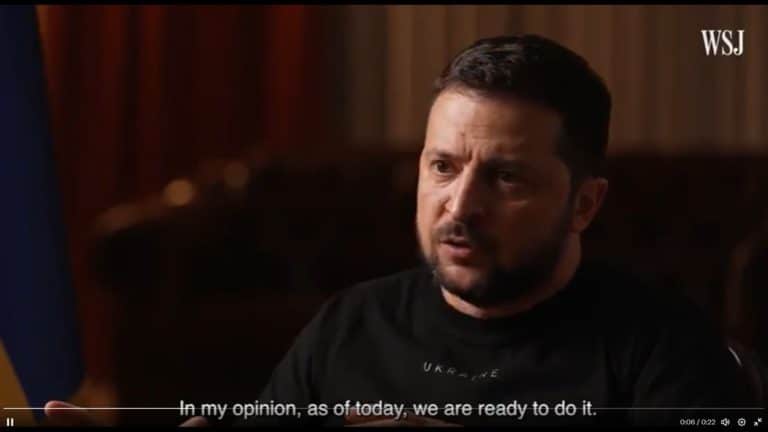 Wołodymyr Zełenski: Ukraina jest gotowa do kontrofensywy