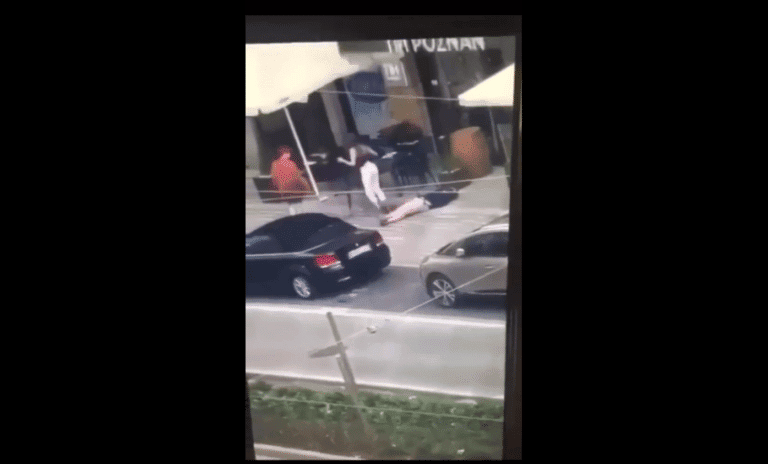 Strzelanina w Poznaniu. Nowe nagranie