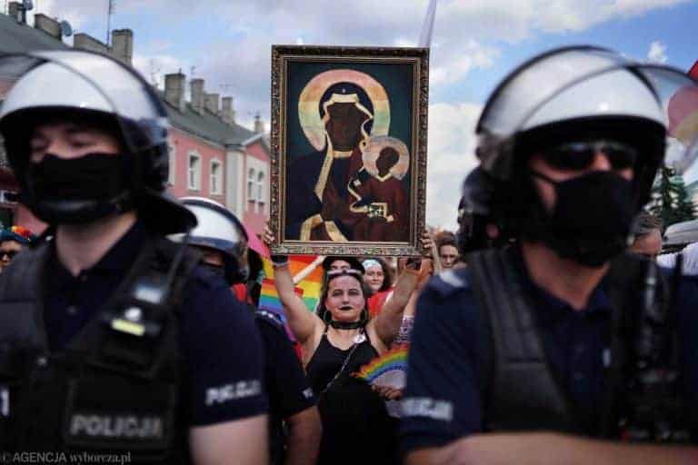 Częstochowa: sodomici sprofanowali obraz Matki Boskiej