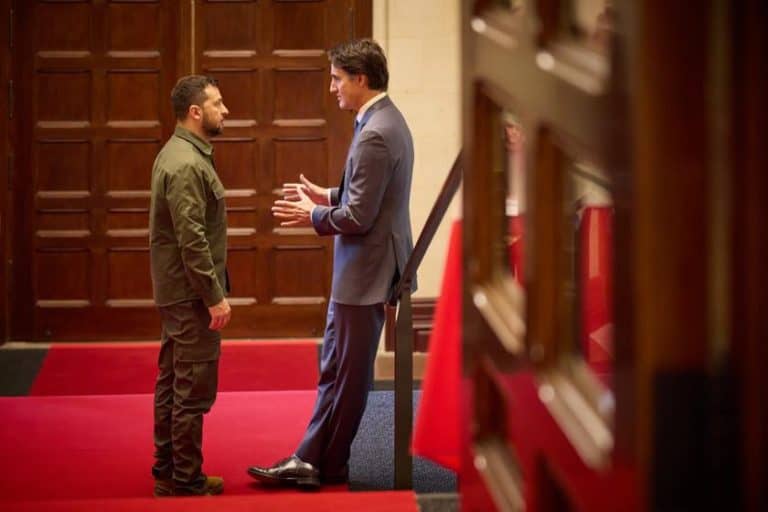 Justin Trudeau przeprosił za afirmację ukraińskiego weterana SS