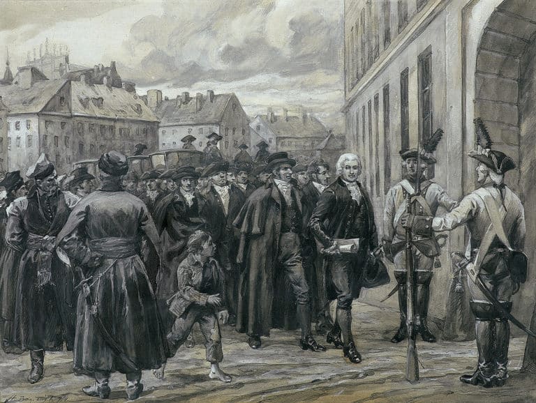 Kalendarium historyczne: 2 grudnia 1789 – rusza tzw. „czarna procesja”