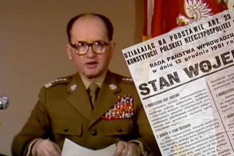 Kalendarium historyczne: 13 grudnia 1981 – wprowadzenie stanu wojennego