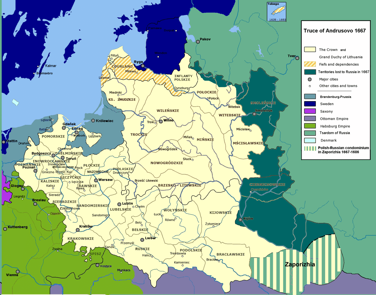Historical timeline: February 9, 1667 – conclusion of the truce in Andruszów