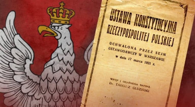 Kalendarium historyczne: 17 marca 1921 – Konstytucja Marcowa