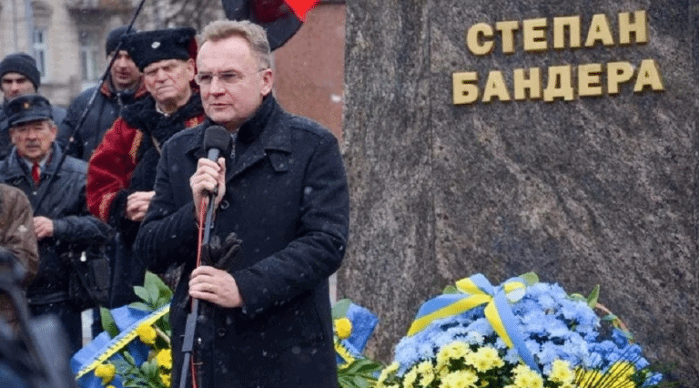 Mer Lwowa znów propagował nazistowskiego zbrodniarza