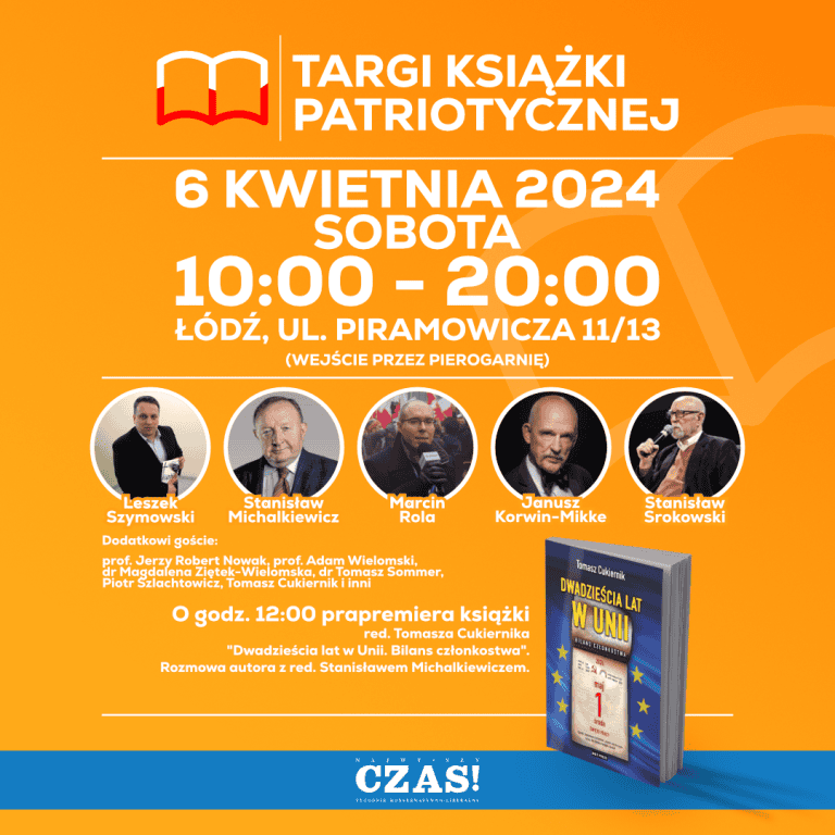 Zapraszamy na targi książki patriotycznej