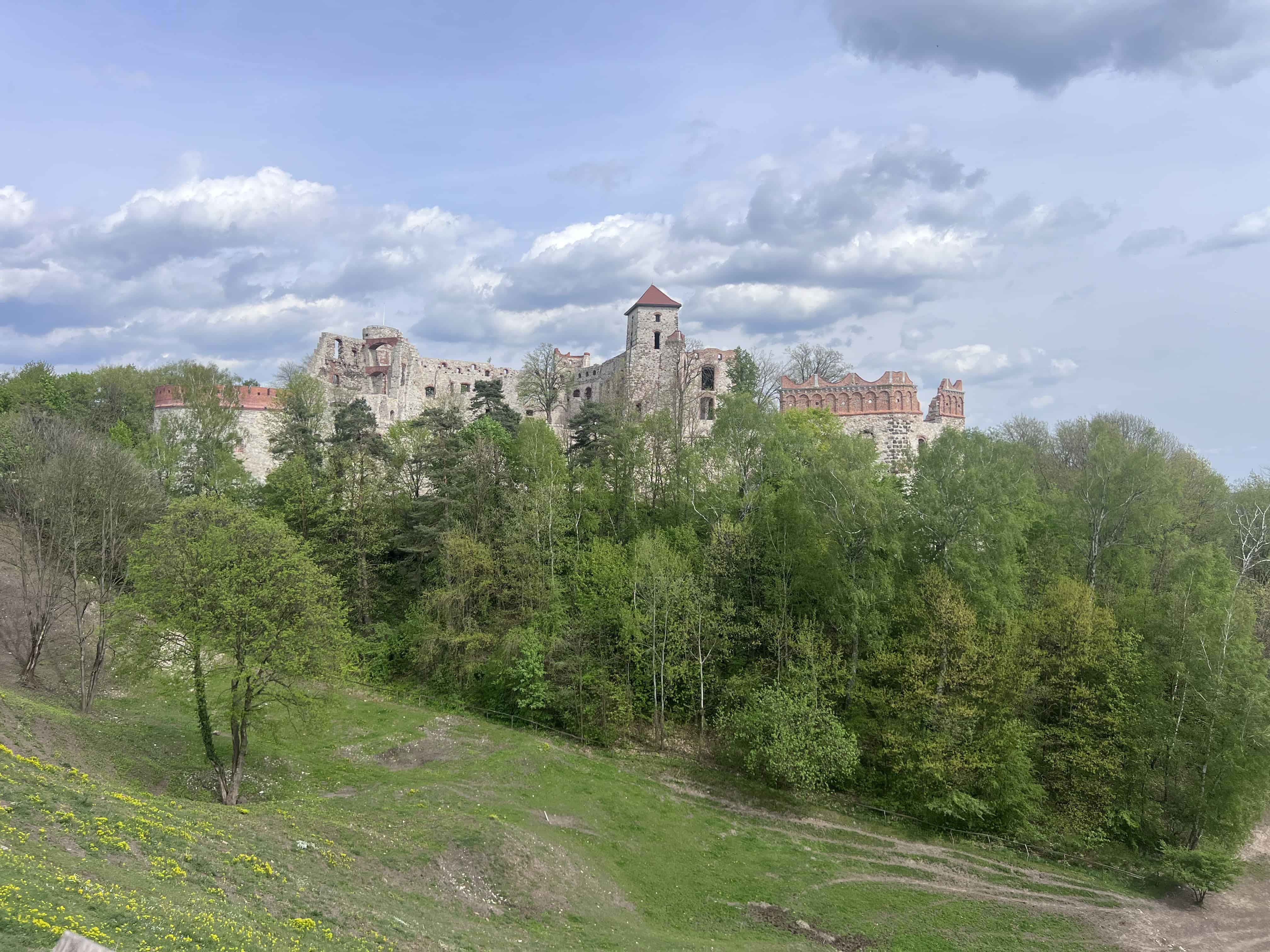 Zamek na szczycie wulkanu