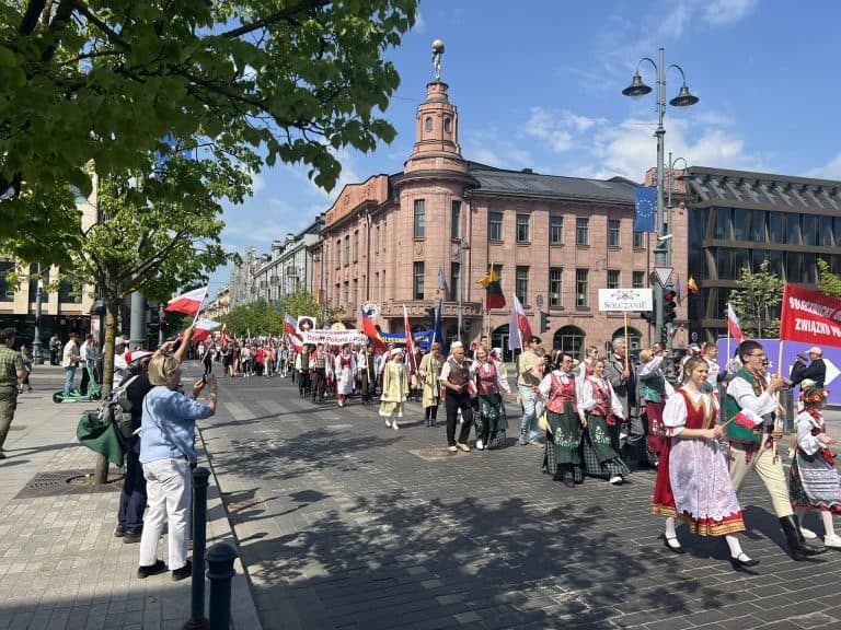 Wielka parada Polaków w Wilnie