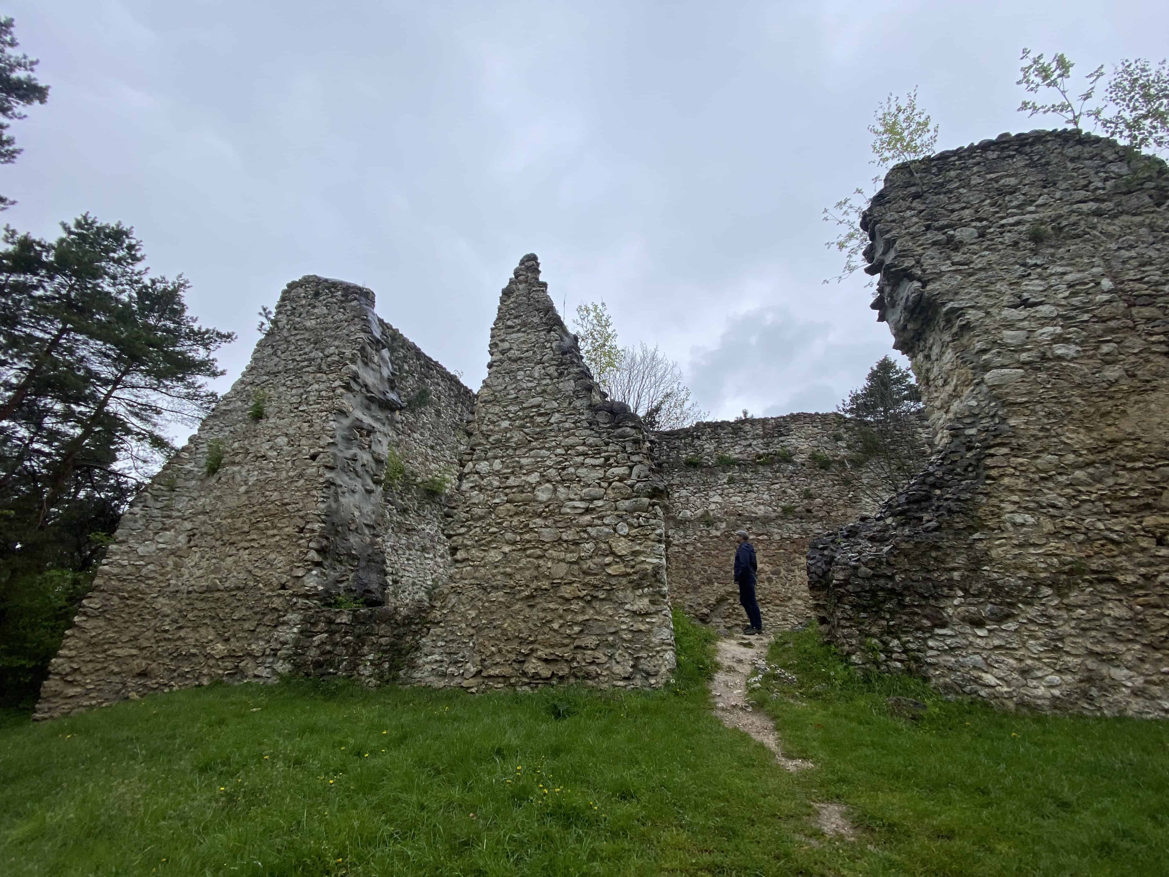 Zamki Bydlin i Korzkiew, w jeden dzień