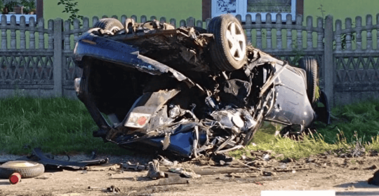 Pijany Ukrainiec spowodował wypadek w Częstochowie