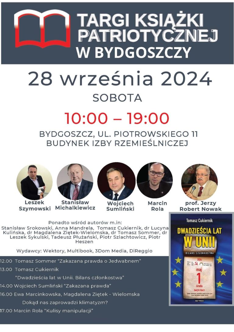 Targi Książki Patriotycznej w Bydgoszczy