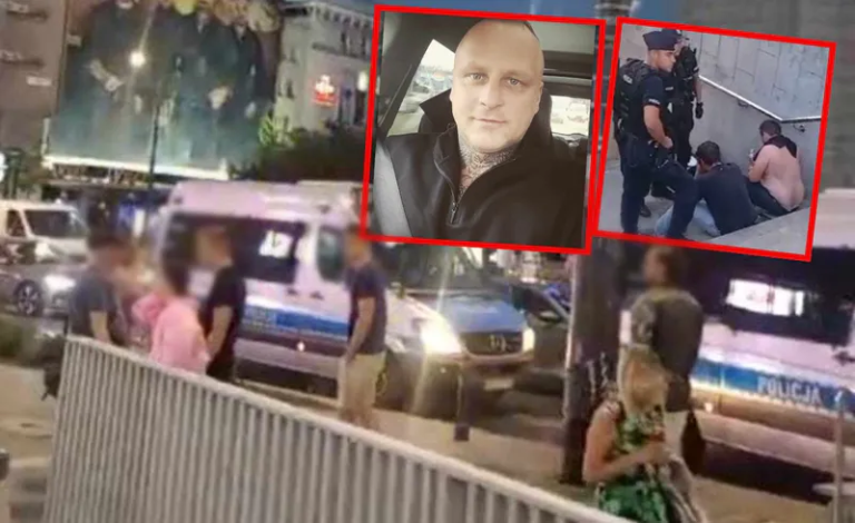 Dwaj Gruzini napadli na kobietę z dziećmi. Grozili jej nożem