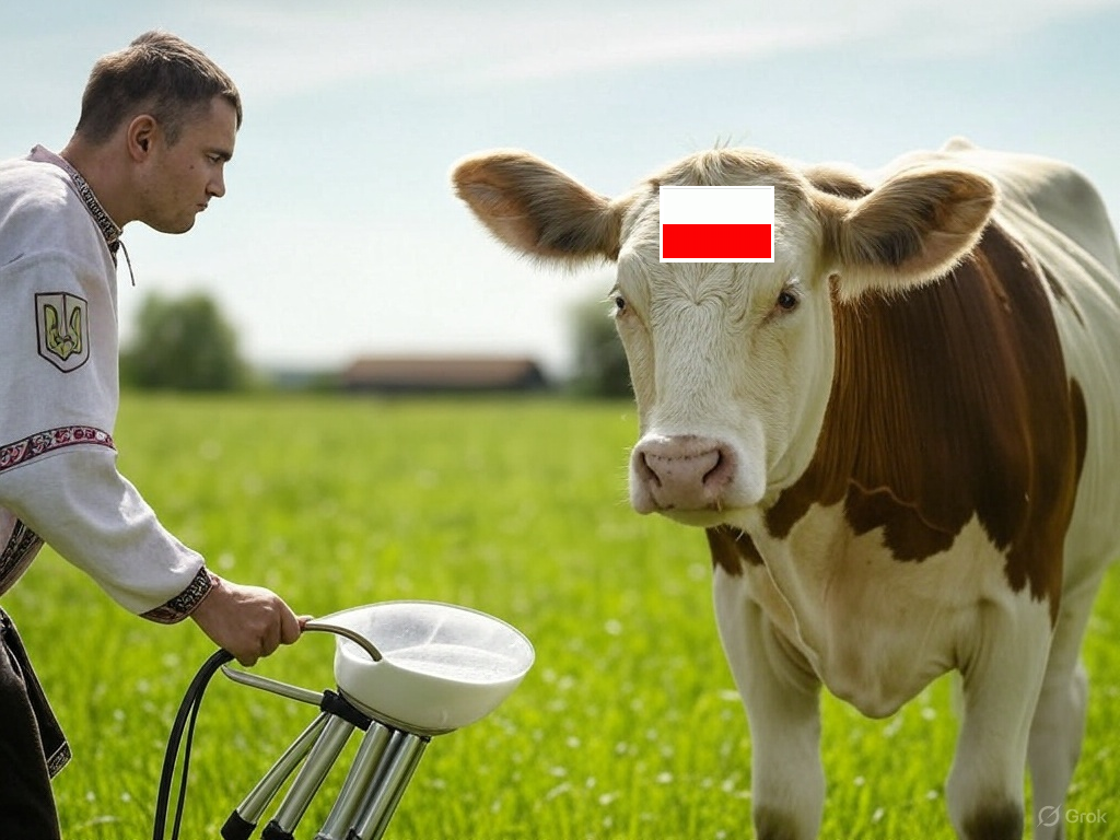 Polacy niczym dojne krowy