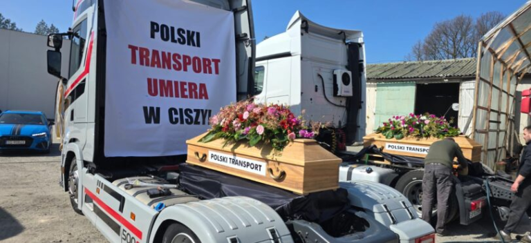 Na rozkaz z Ukrainy, zdelegalizowano protest przewoźników w Dorohusku