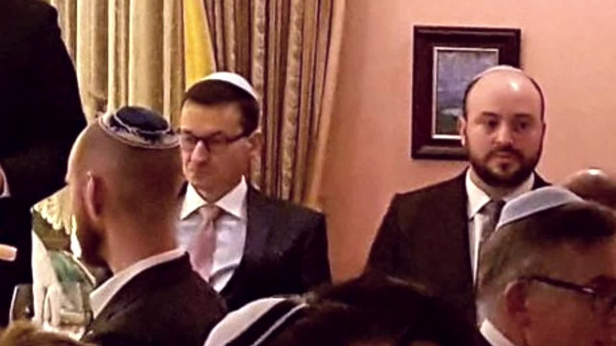 Morawiecki stanął po stronie żydowskich agresorów