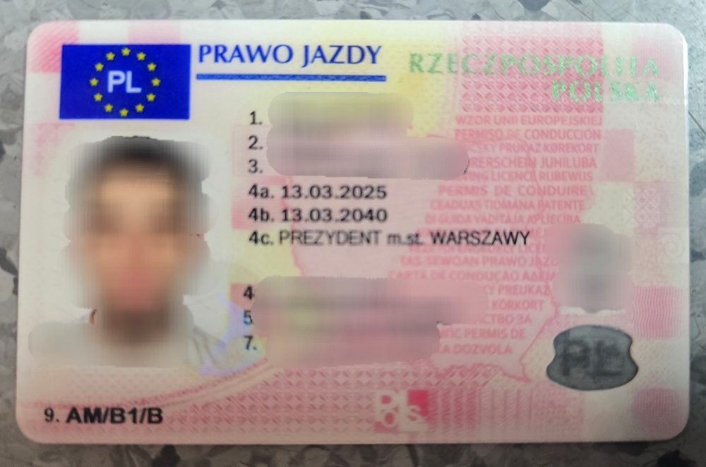 Ukraińcy fałszują polskie prawo jazdy