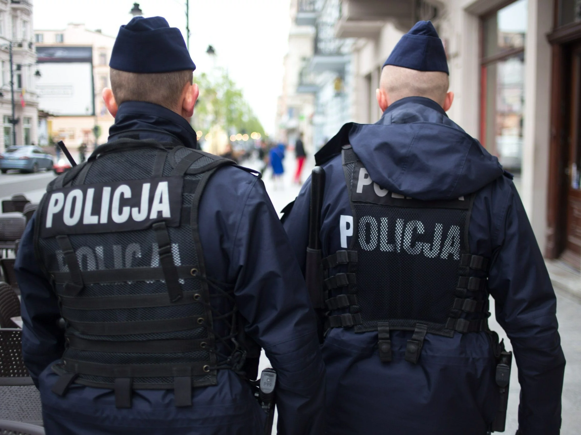 Ukrainiec zaatakował polskich policjantów