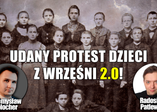 Protest we Wrześni przeciwko Niemcom i Żydom. Polacy znów wygrali! P. Holocher i R. Patlewicz NA ŻYWO