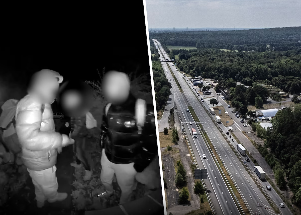 Niemcy podrzucają nachodźców do Holandii