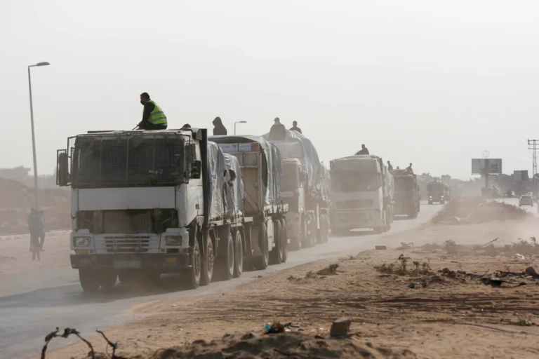 Izrael wspierał bandy atakujące konwoje humanitarne