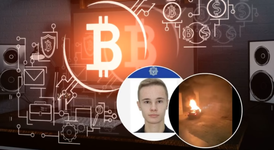 Ukraińcy spalili żywcem człowieka. Chcieli haseł do portfeli krypowalut