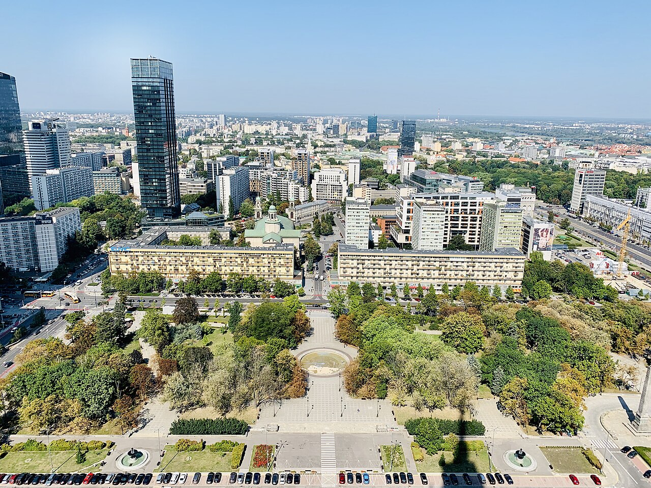 Ukraińska hołota opanowała park w Warszawie