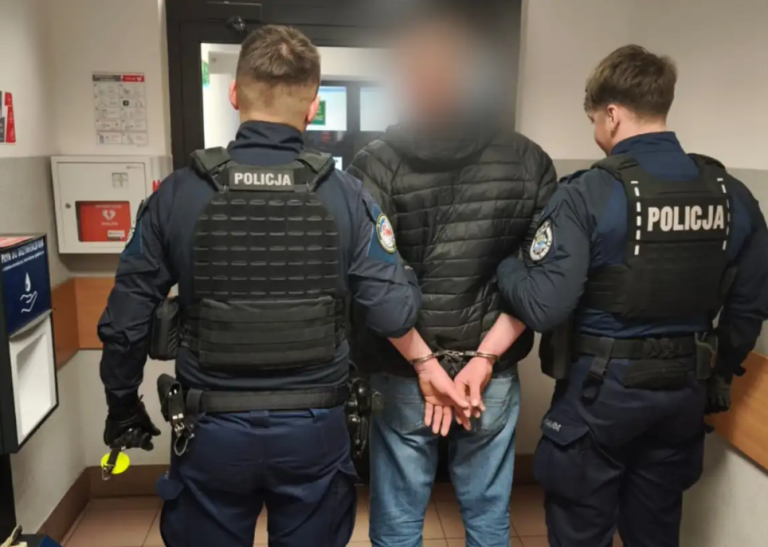 Pijany Ukrainiec wpadł na stacji paliw
