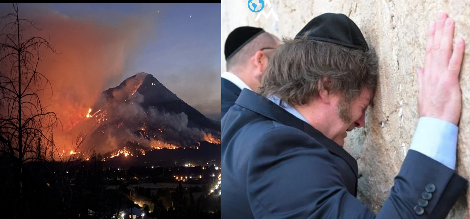 Żydzi podpalali lasy Patagonii?