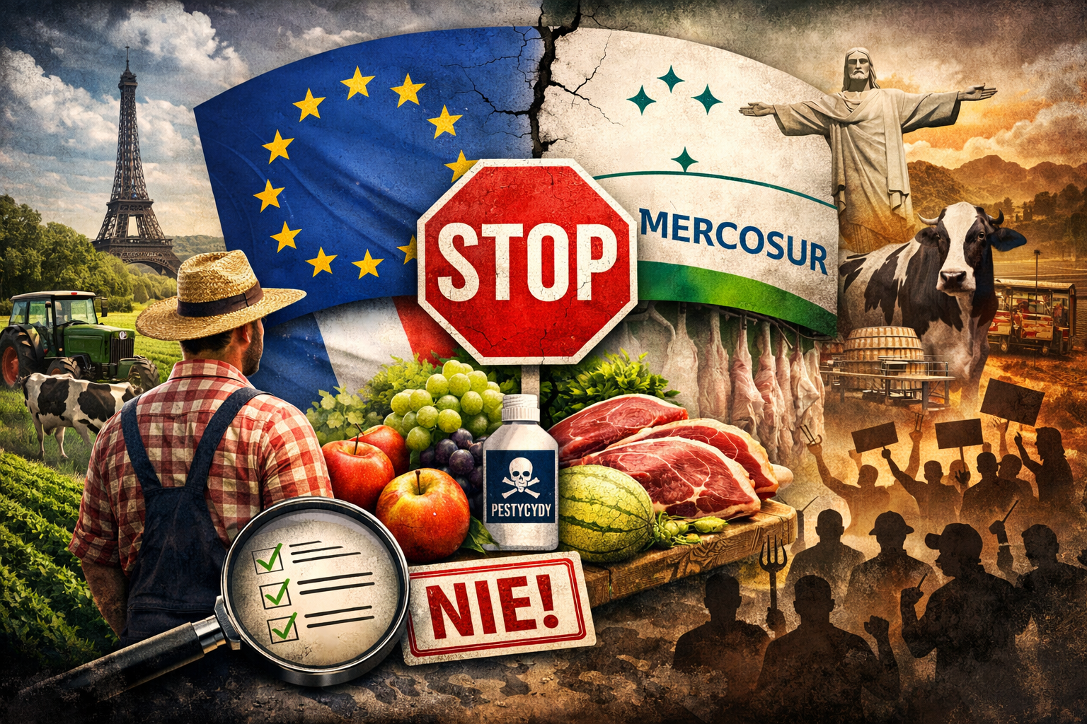 Francja zabezpiecza się przed umową Mercosur