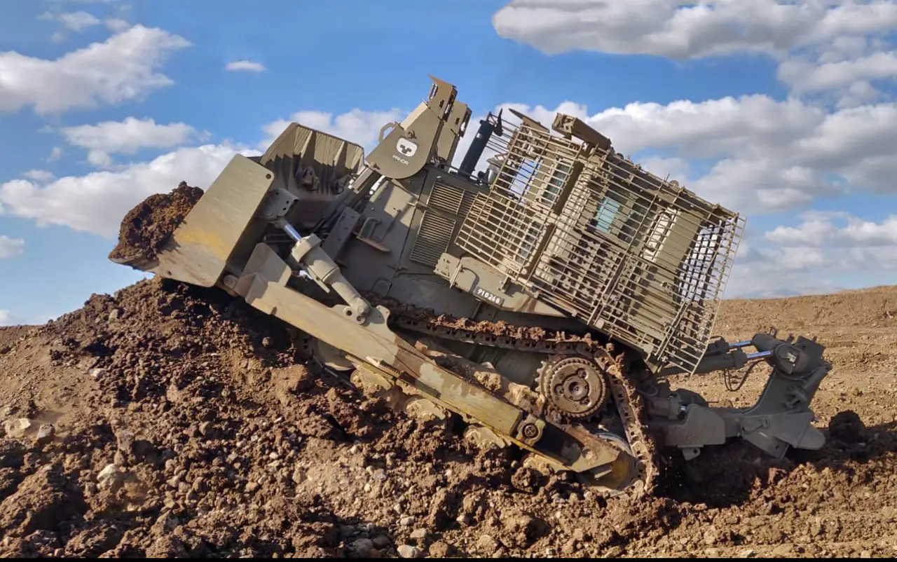 Izraelskie buldożery zniszczyły cmentarz z polskimi grobami