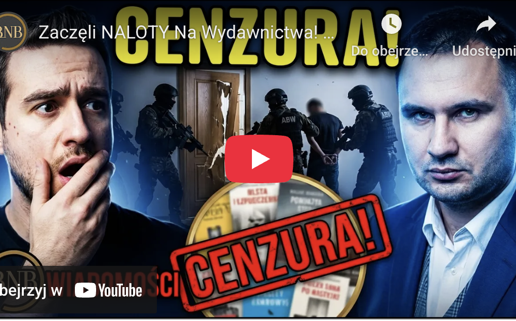 PILNE! ABW Konfiskuje KSIĄŻKI! Wydawcy Grozi WIĘZIENIE Za Publikowanie HISTORII