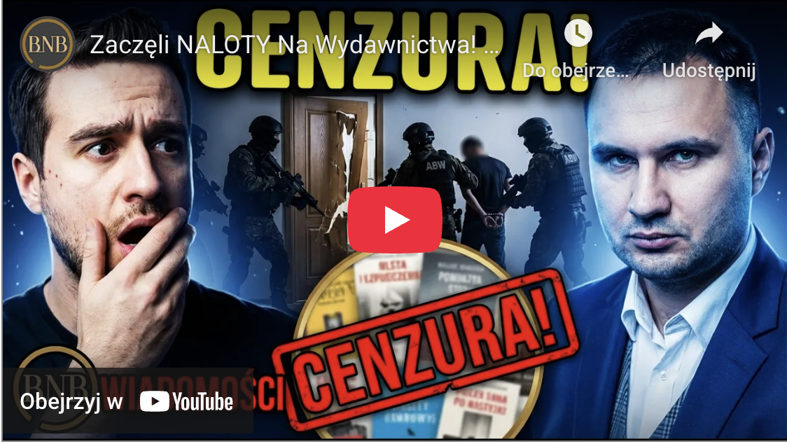 PILNE! ABW Konfiskuje KSIĄŻKI! Wydawcy Grozi WIĘZIENIE Za Publikowanie HISTORII