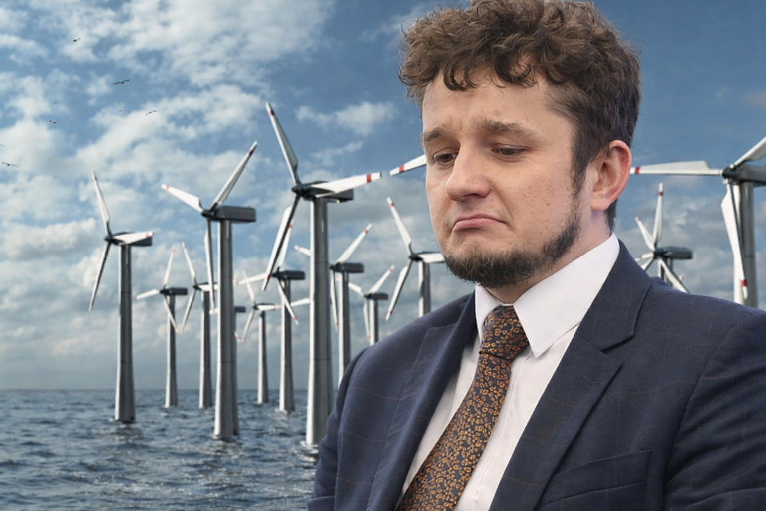 Naukowcy twierdzą, iż morskie farmy wiatrowe niszczą środowisko wodne