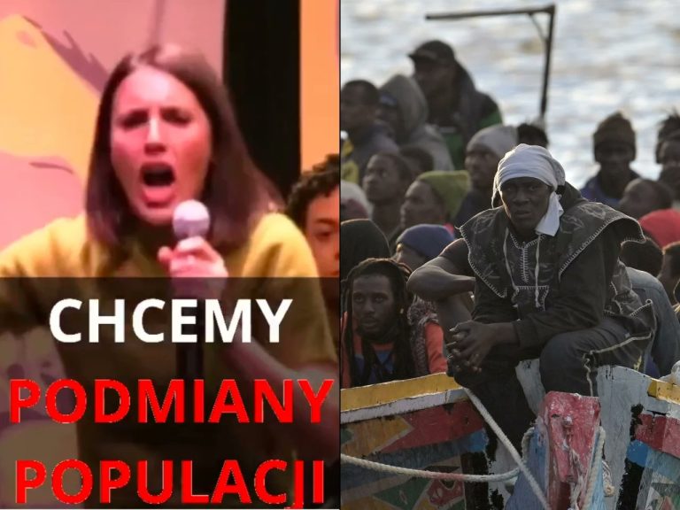 Europejska skrajna lewica otwarcie mówi o planie podmiany etnicznej Europy