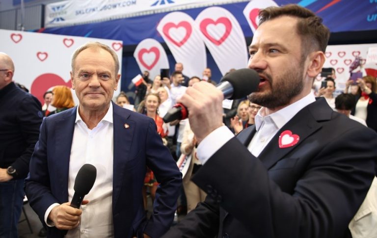 Tusk miota się w obronie Miszalskiego