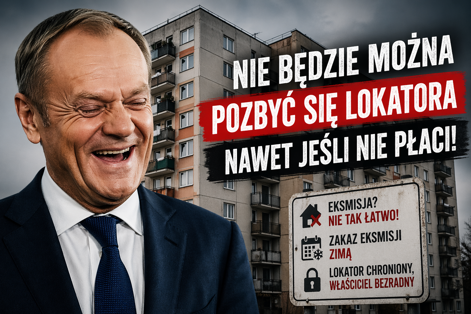 Nowe prawo o eksmisjach – rząd chce w Polsce zjawiska „ocupas”
