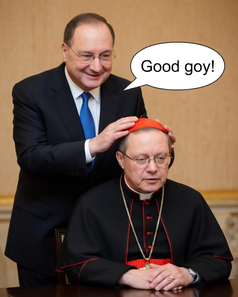 Żydowski oszczerca rzecznikiem kard. Rysia