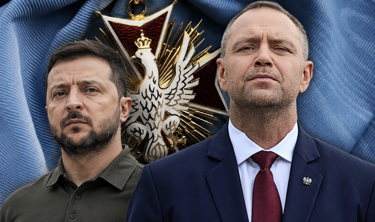 Nawrocki kontra Tusk. Spór o order dla Zełenskiego