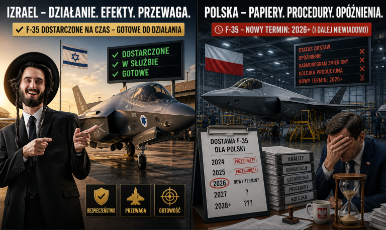 Izrael zamawia F-35. Efekt? Polska musi czekać
