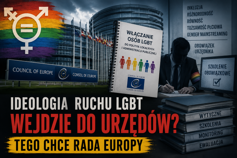 Rada Europy domaga się przywilejów dla sodomitów