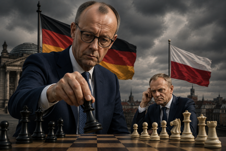 Niemcy pouczają Polskę, sami tonąc w kryzysie